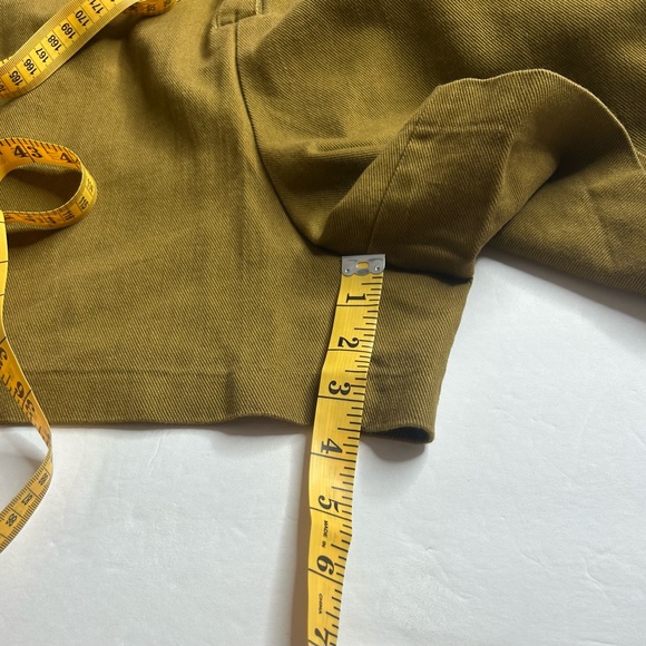 Madewell NWT Belted Safari Romper Distant Olive Sz L Gorpcore Utility Gamine - Picture 10 of 10